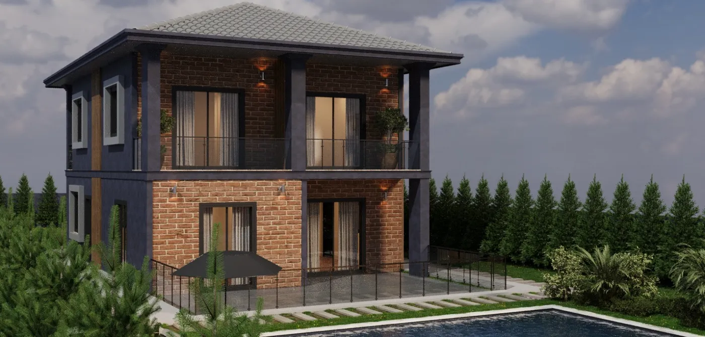 Villa Projeleri ve Görselleştirme 4